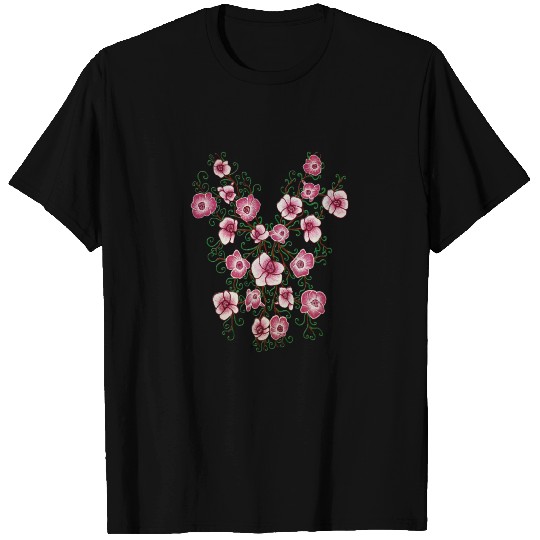 HAND PAINTED ORCHIDS TENDRIL T Shirts