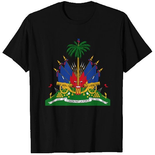 Haiti emblem/coat of arms T Shirts