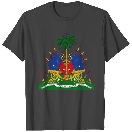 Haiti emblem/coat of arms T Shirts