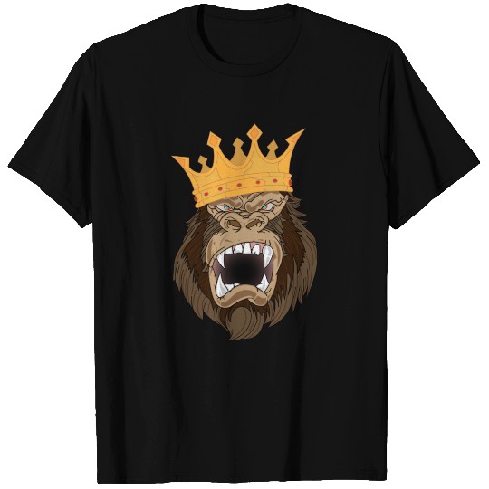Gorilla Jungle King T Shirts
