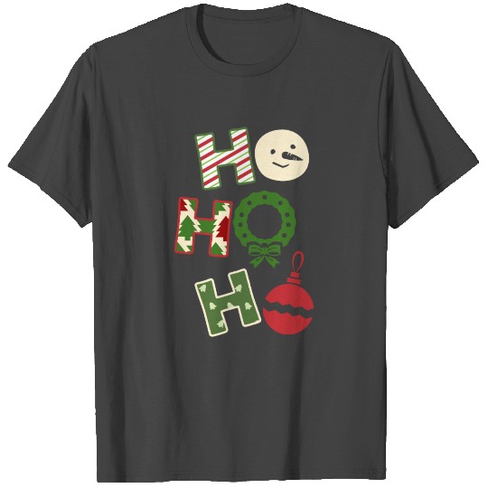 Ho Ho Ho, Santa Claus, Christmas, Saint Nicholas T Shirts