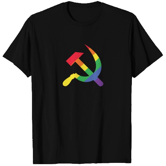 Soviet Union communist flag hammer and sickle T Shirts