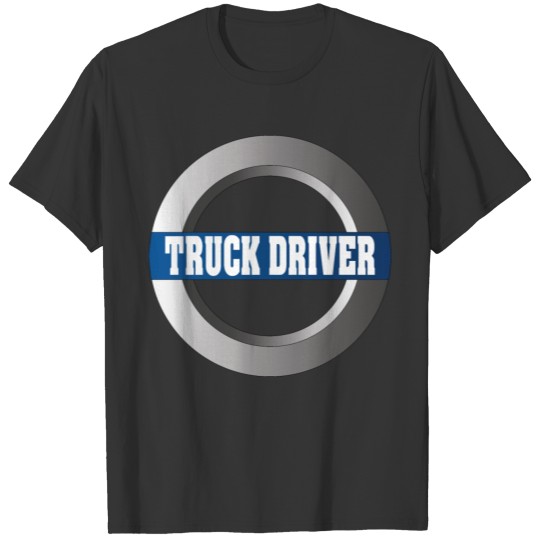 truck driver Logo T-shirt