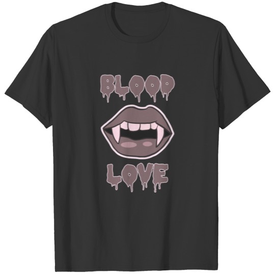 Sexy Hallowenn Lips Blood Love Kiss Hot T-shirt