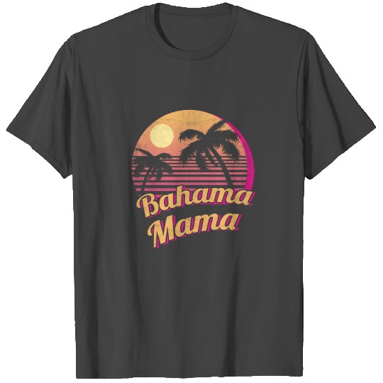 Retro Bahamas Beach Surfer Scuba Diver Bahama T Shirts