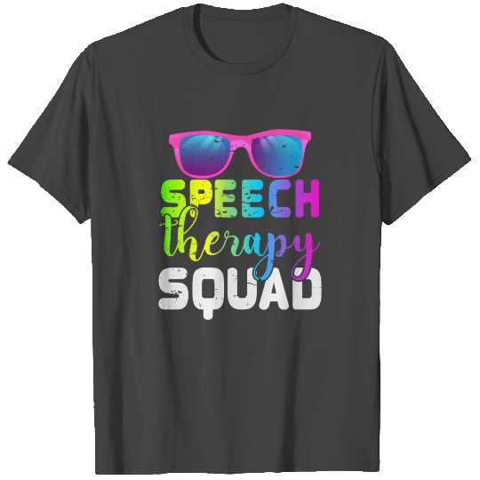 Speech Therapy Squad SLPs Pathologist Pathology T Shirts