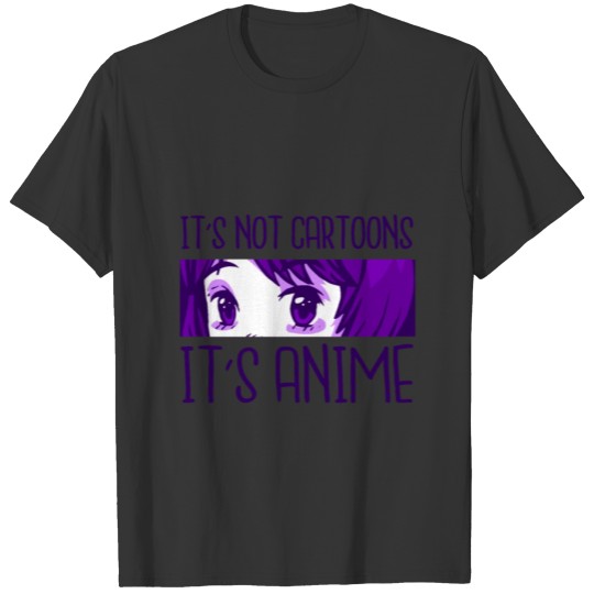 Cartoon comic confusion anime saying T-shirt