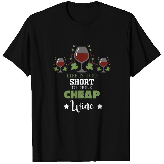Wine lover red white wine alcohol champagne gift T Shirts