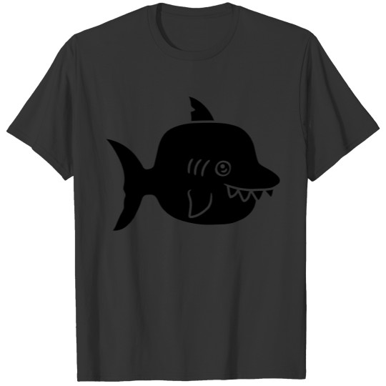 Shark kawaii design T-shirt