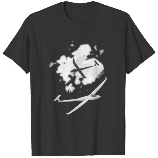 Glider gifts - pilot and thermals T-shirt