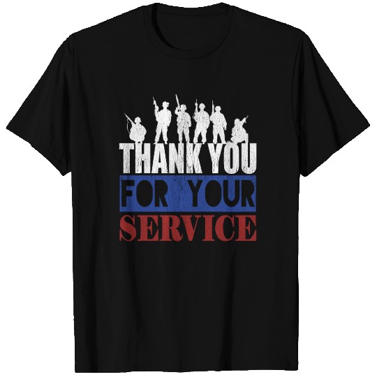 Thank You For Your Service T Shirts
