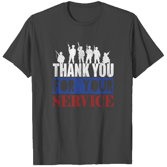 Thank You For Your Service T Shirts