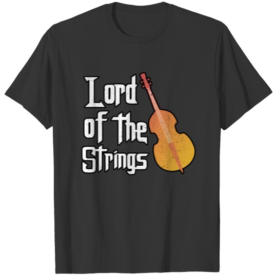 Lord of the strings golden violin cool color gift T Shirts