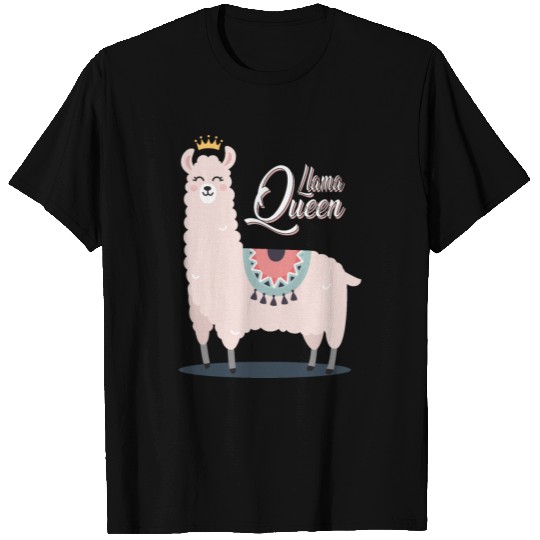 llama queen Drama queen Lama T Shirts