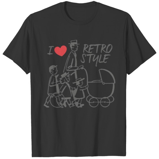 Retro Vintage Style T-shirt