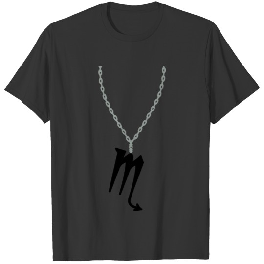 Necklace scorpio zodiac T-shirt