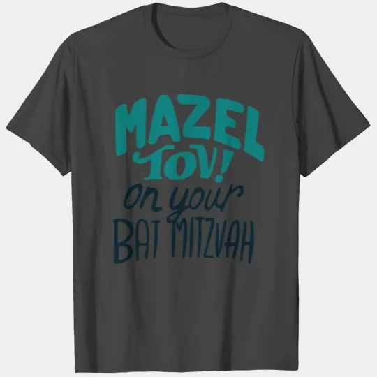 Bar Mitzwa Miza saying Jewish Judaism celebration T Shirts