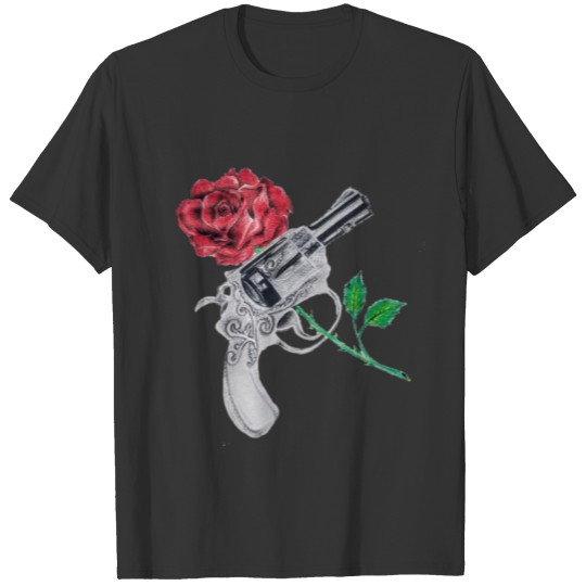 charcoal gun T Shirts
