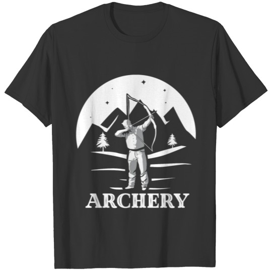 Bow Archery Longbow Gift T-shirt