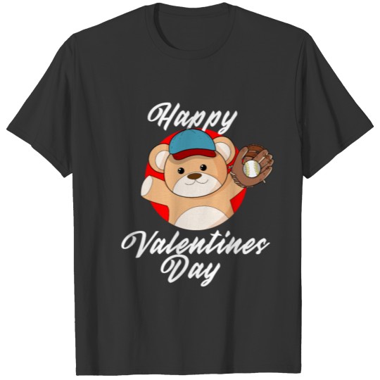 Happy Valentine's Day Women Baseball T Shirts
