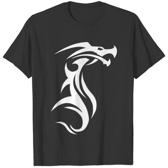 Tribal Symbol Tattoo Dragon Icon Symbol Tattoo T-shirt