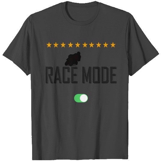 Bike Race Mode on T Shirts