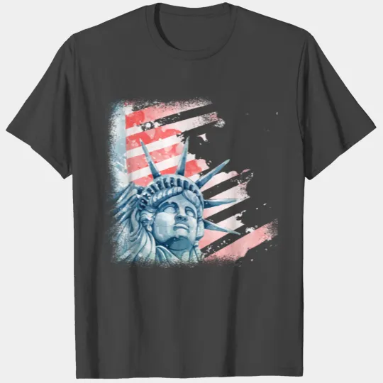 The Statue of Liberty America T Shirts