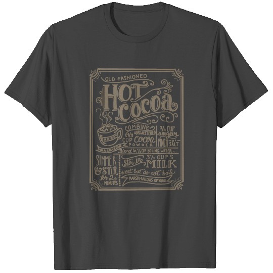 hot cocoa milk T Shirts