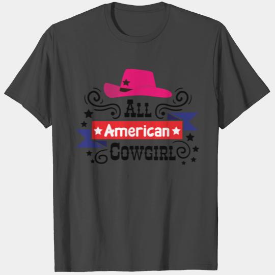 All American Cowgirl T Shirts