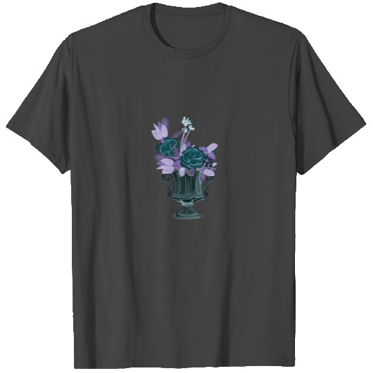 Valentine's Day - Funny vase flowers bouquet poiso T Shirts
