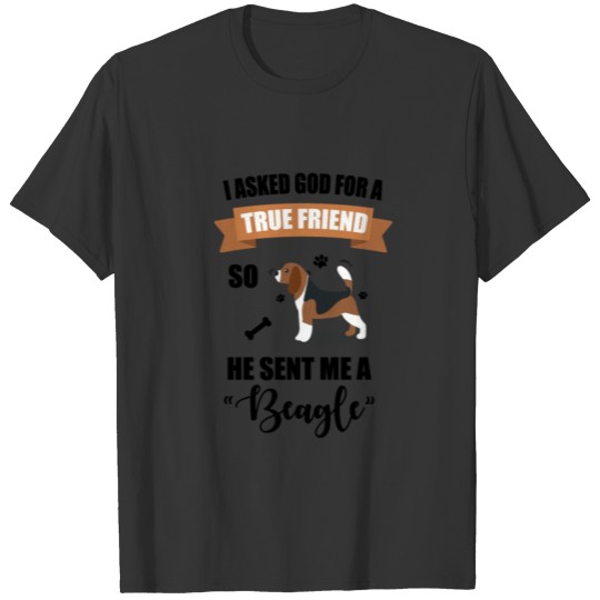 Beagle - Best friend dog - Dog dad T-shirt
