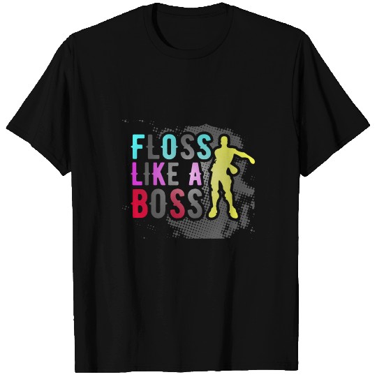 floss like boss colorful T Shirts