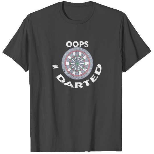 Dart Darts Dartboard Bullseye Triple Double Barrel T Shirts