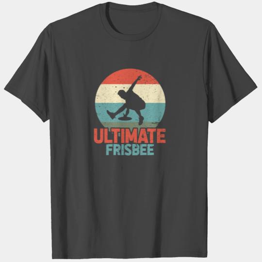 Disc Golf Ultimate Frisbee Retro T Shirts