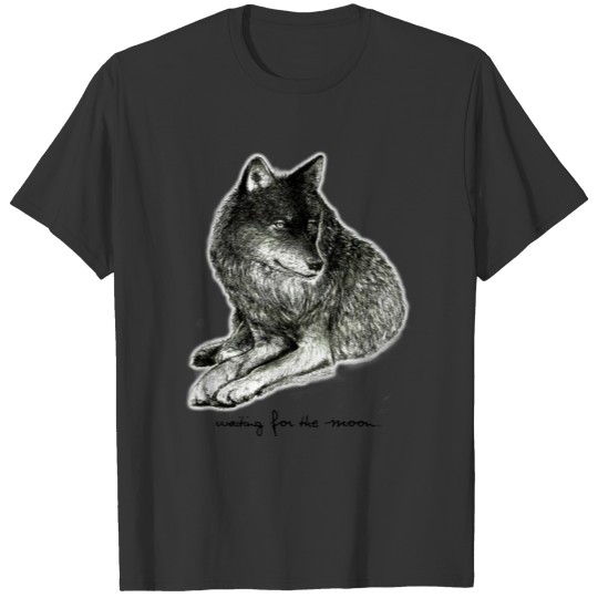 lonely wolf T Shirts