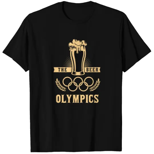 Beer Olympics Drinking Team T Shirts
