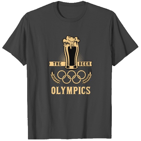 Beer Olympics Drinking Team T Shirts