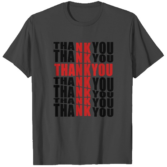 Thank you cross Design T Shirts