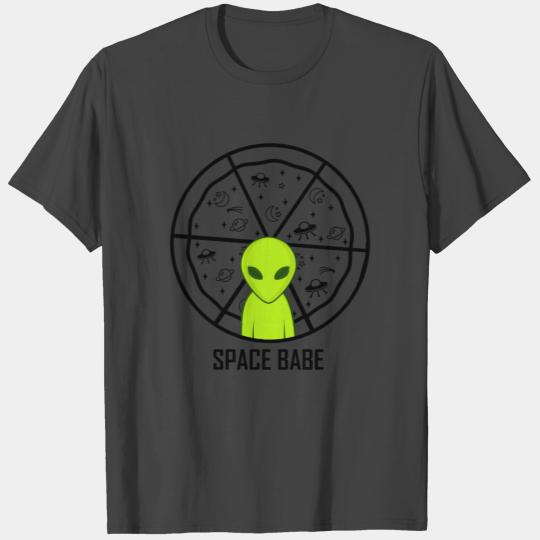 SPACE BACE Sci-Fi Alien Gift For UFO Lover T Shirts