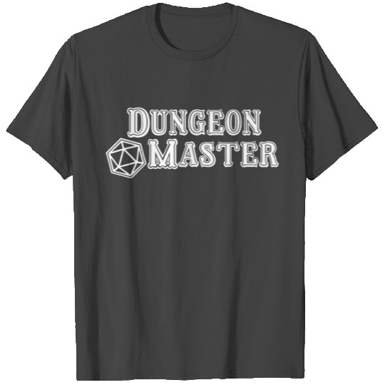 Dungeon Master | DM D20 Dice T Shirts
