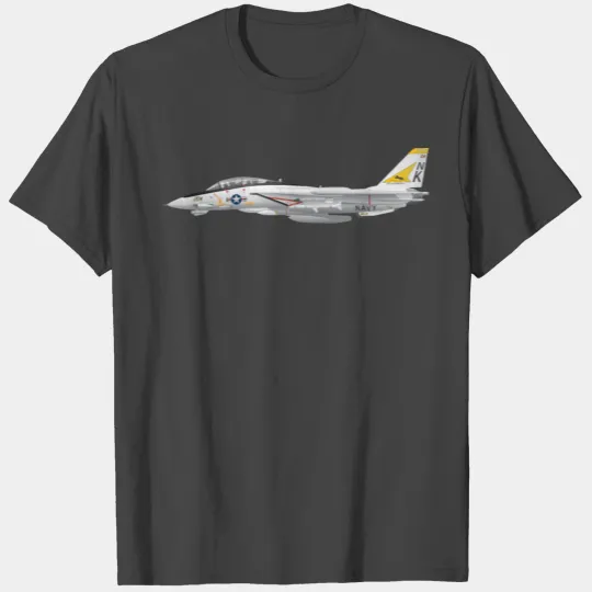 F-14 Tomcat Military Fighter Jet VF-21 T Shirts