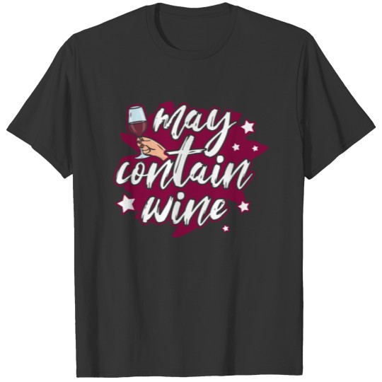 Humor May Contain Wine T-shirt