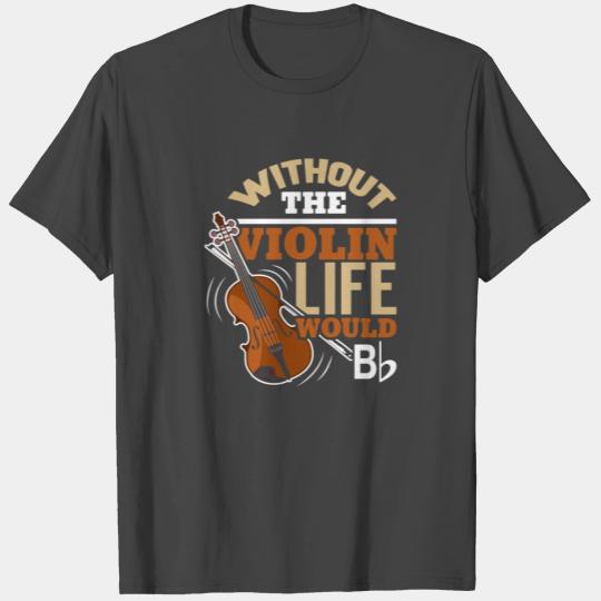 Violin Sad T Shirts