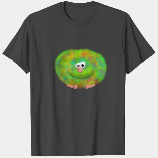 Smiling Shaggy Bobble Monster T Shirts
