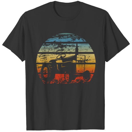 Farmer Gift Farming Vintage Retro Tractor T Shirts