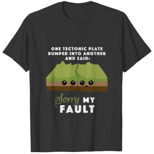 Science Love, Cute Valentine, One Tectonic Plate T-shirt