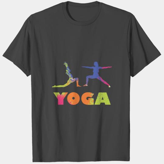 Namaste Yoga Girl Yoga Lotus Pose Illustration T Shirts