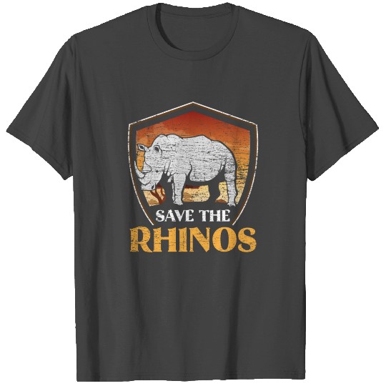 Rhinoceros Animal Welfare T Shirts