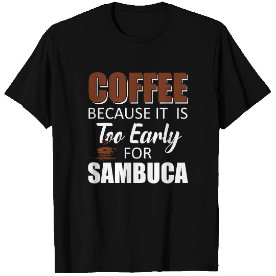 Coffee Bean Espresso Cappucicno Morning Caffeine T Shirts