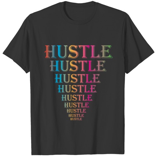 Hustle Repeat 70s Disco Funk Vintage T-shirt